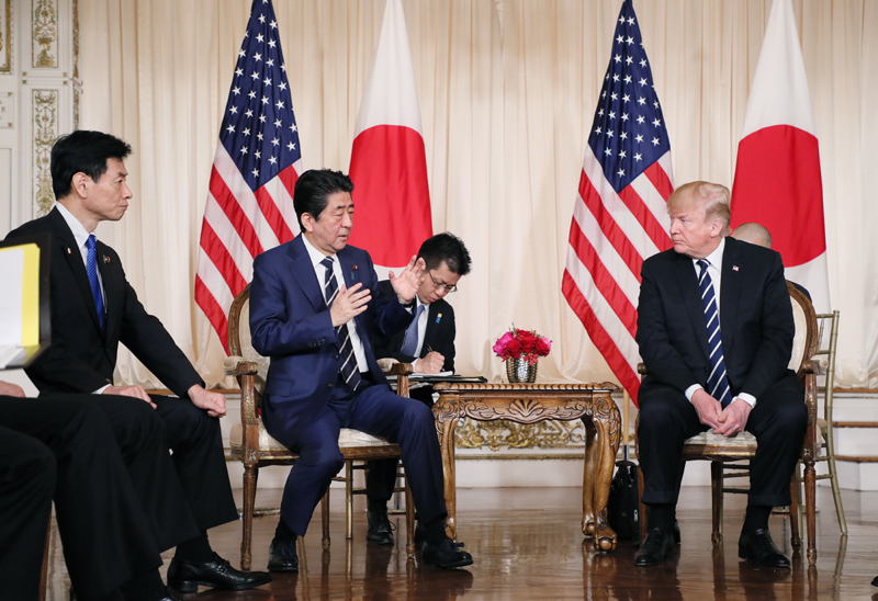 日米首脳会談４
